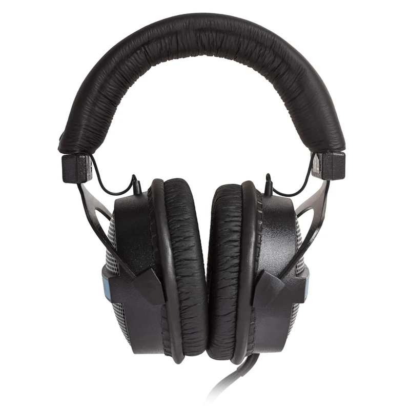 Superlux HD330 Stereo Kopfhörer Schwarz Silber mit Zubehör 6.3 mm Adapter Neu