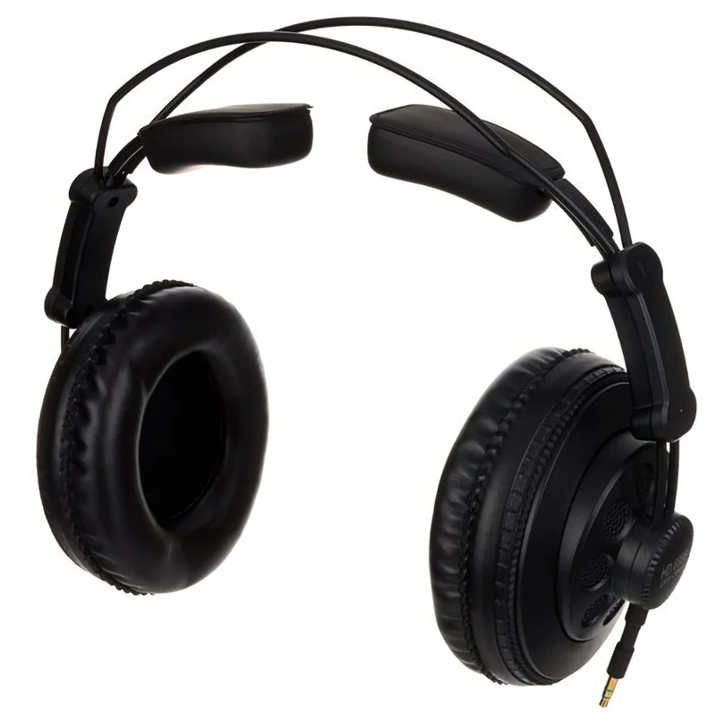 Superlux HD668B Stereo Kopfhörer Schwarz mit Zubehör 6.3 mm Adapter Neu
