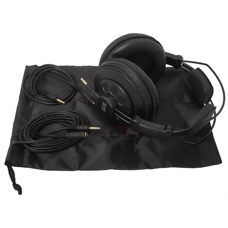 Superlux HD668B Stereo Kopfhörer Schwarz mit Zubehör 6.3 mm Adapter Neu