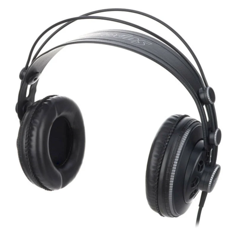 Superlux HD681 Stereo Kopfhörer Schwarz Grau mit Zubehör 6.3 mm Adapter Neu