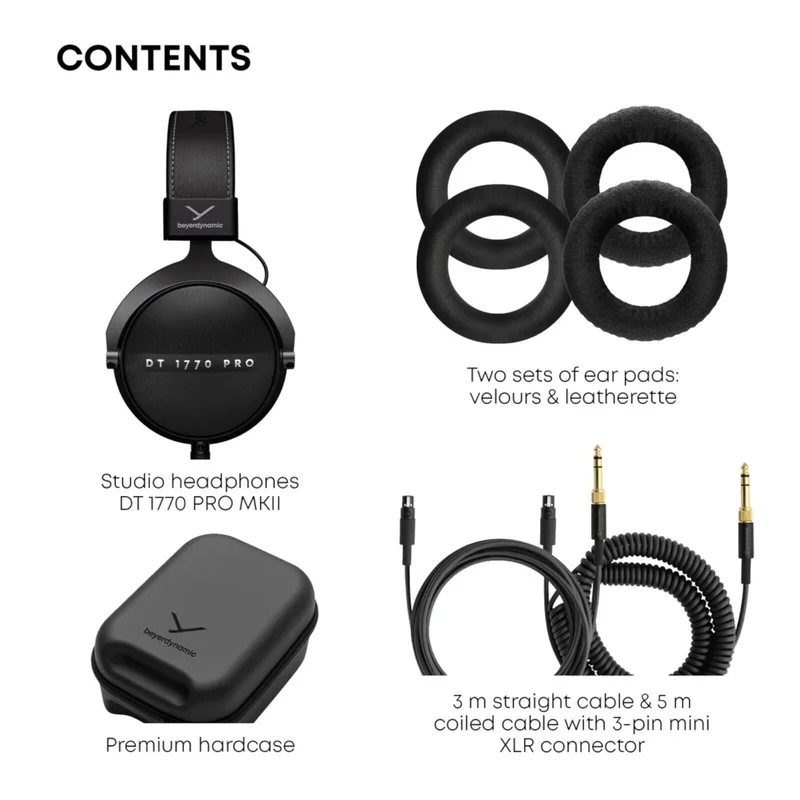 beyerdynamic DT1770 PRO Geschlossener Over-Ear-Studiokopfhörer, High End
