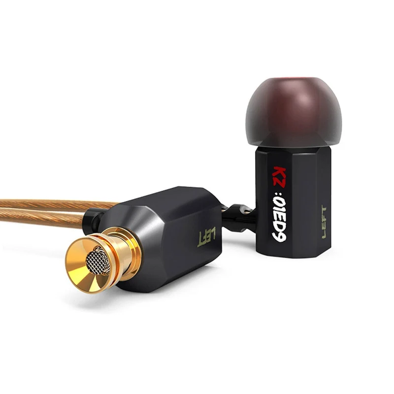 KZ ED9 – In-Ear Kopfhörer mit Hi-Fi Sound (Schwarz)