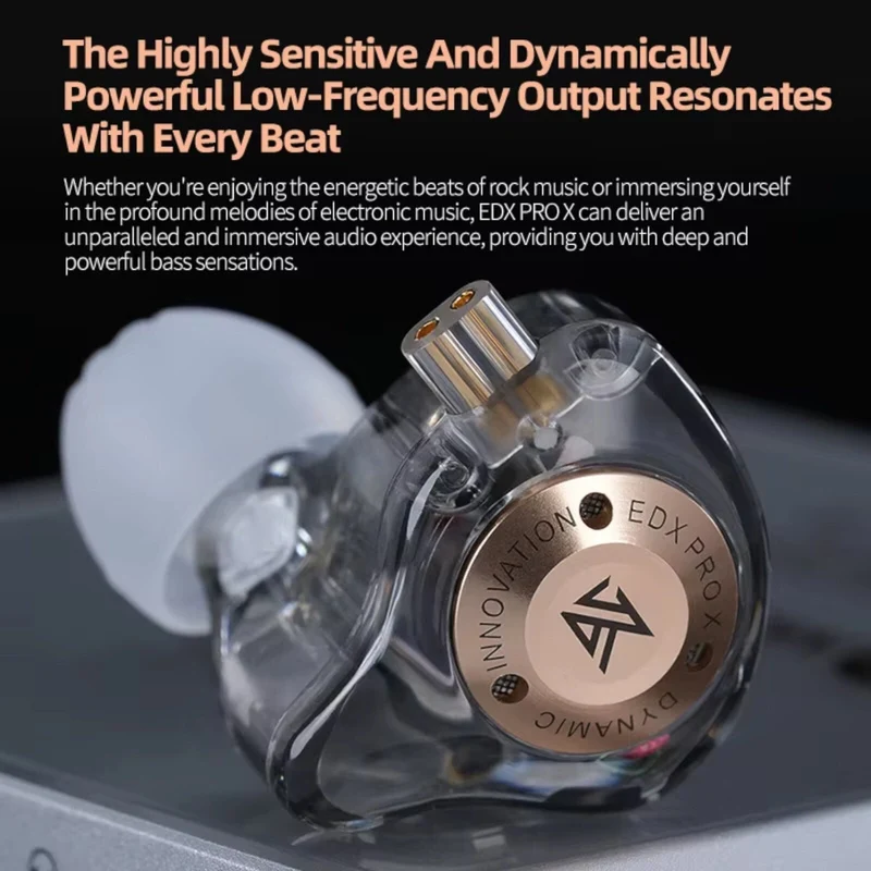 KZ EDX Pro X High-End Professional HiFi In-Ear Kopfhörer Headset