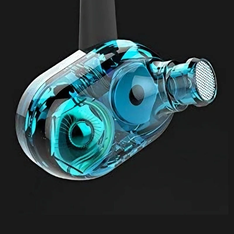 100% Original KZ ZSE blau High-End Professional HiFi Kopfhörer In-Ear Headset