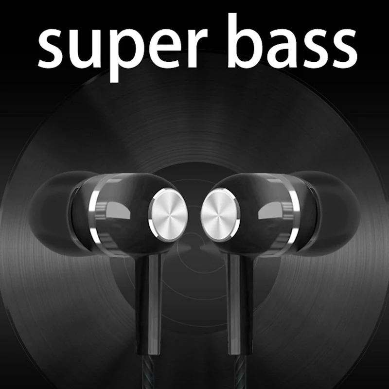 Super Bass In-Ear Kopfhörer Ohrhörer S12 Headset Earphone Headphone + Tasche