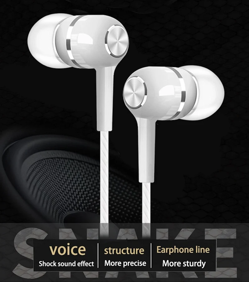 Super Bass In-Ear Kopfhörer Ohrhörer S12 Headset Earphone Headphone + Tasche