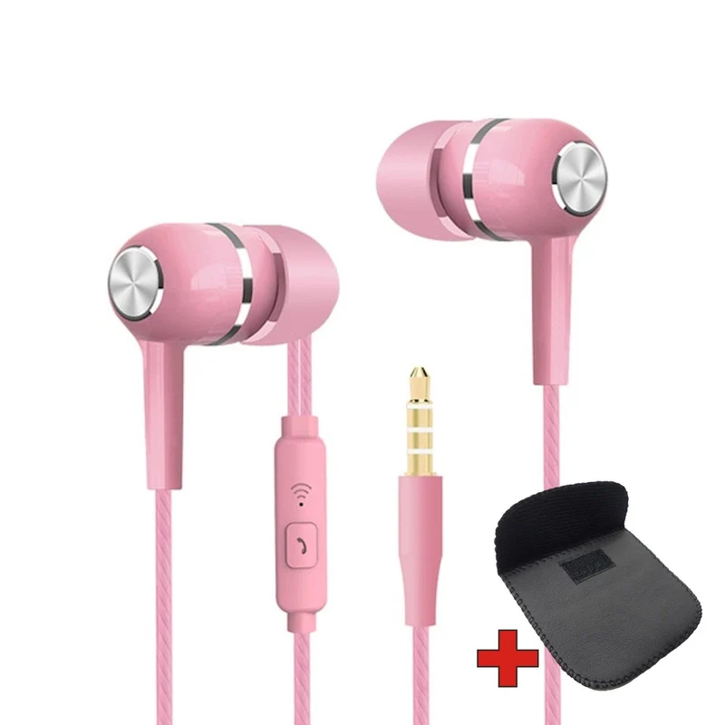 Super Bass In-Ear Kopfhörer Ohrhörer S12 Headset Earphone Headphone + Tasche