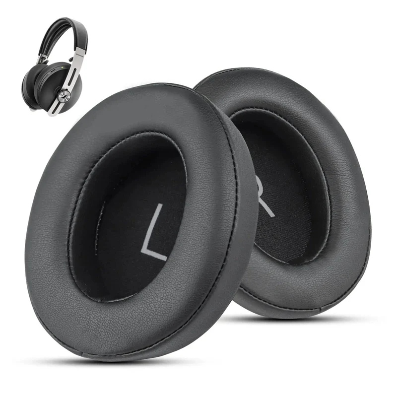 Ohrpolster Sennheiser Kopfhörer Momentum 3 Over Ear Kunstleder Schwarz