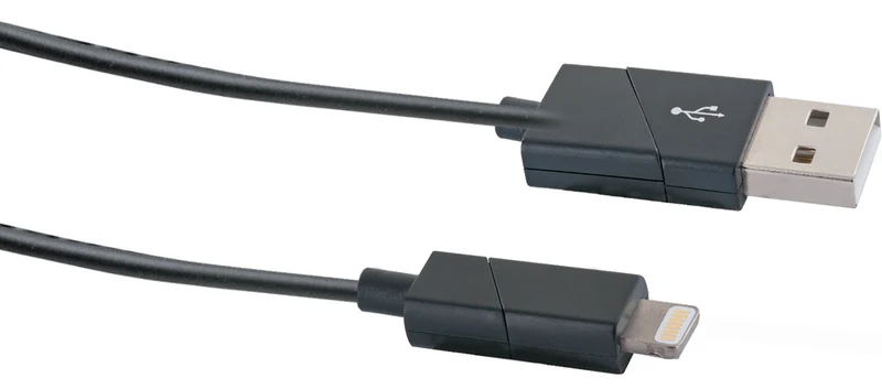 Lightning auf USB-A Kabel drehbare Stecker 1,2 m