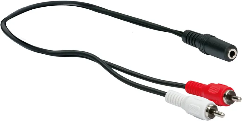 KLINKE/CINCH Y Adapterkabel