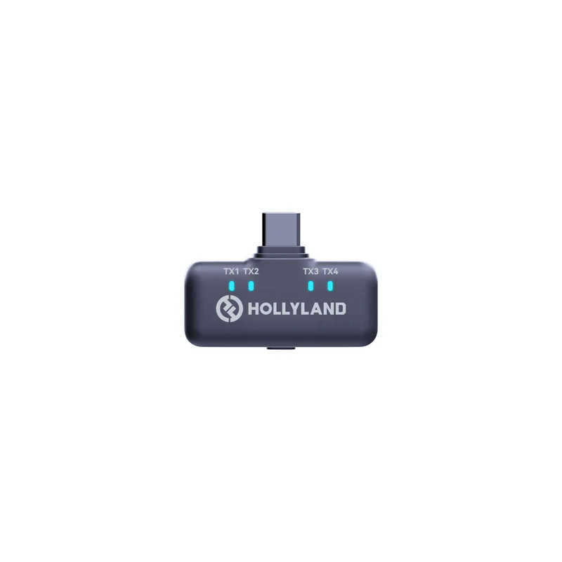 Hollyland Lark M3 Wireless Microphone Kit 2TX+4RX