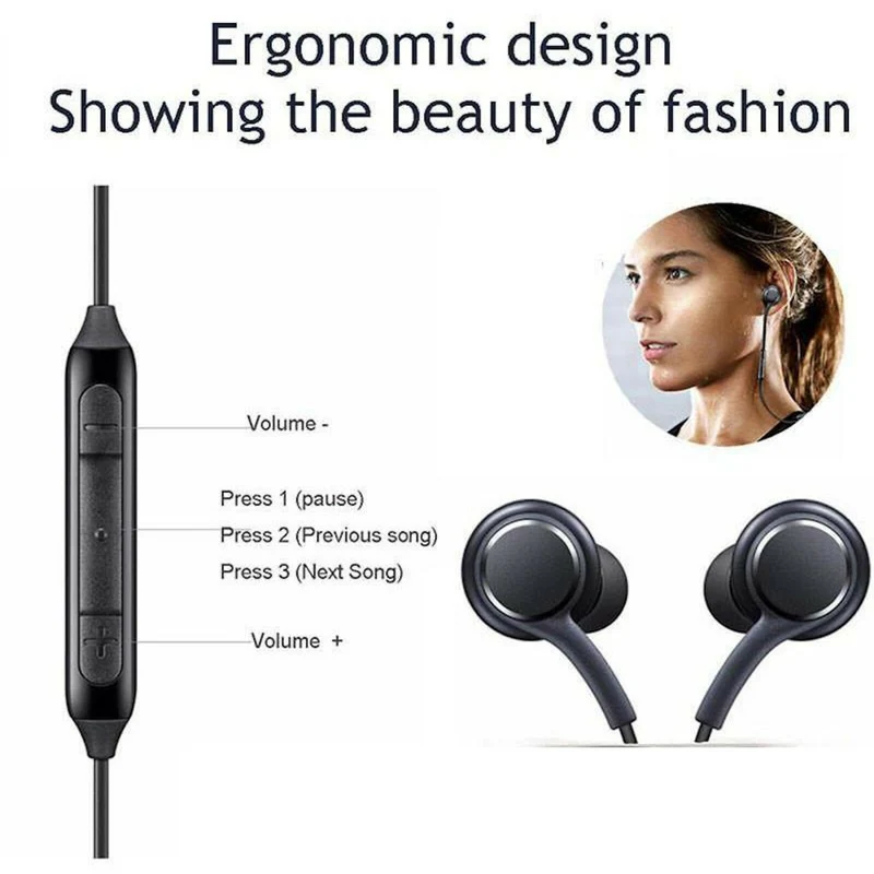 In-Ear Kopfhörer Earphone EO-IG955 für Samsung LG Xiaomi Oppo Bass Beats 44955