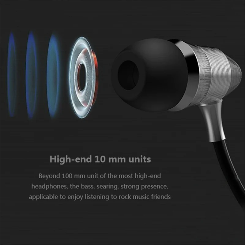 MEGABASS In-Ear Kopfhörer Earphone X6 Pro Silber Metal Version Beats