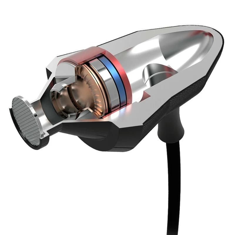 MEGABASS In-Ear Kopfhörer Earphone X6 Pro Schwarz Metal Version Beats