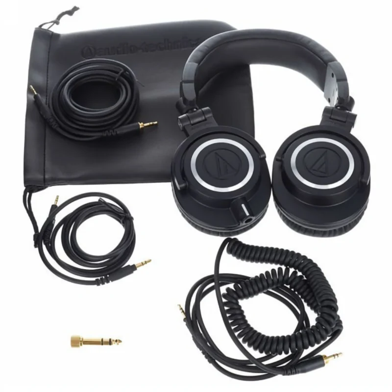 Audio-Technica ATH-M50x – Professioneller Studio-Kopfhörer mit Spitzenklang
