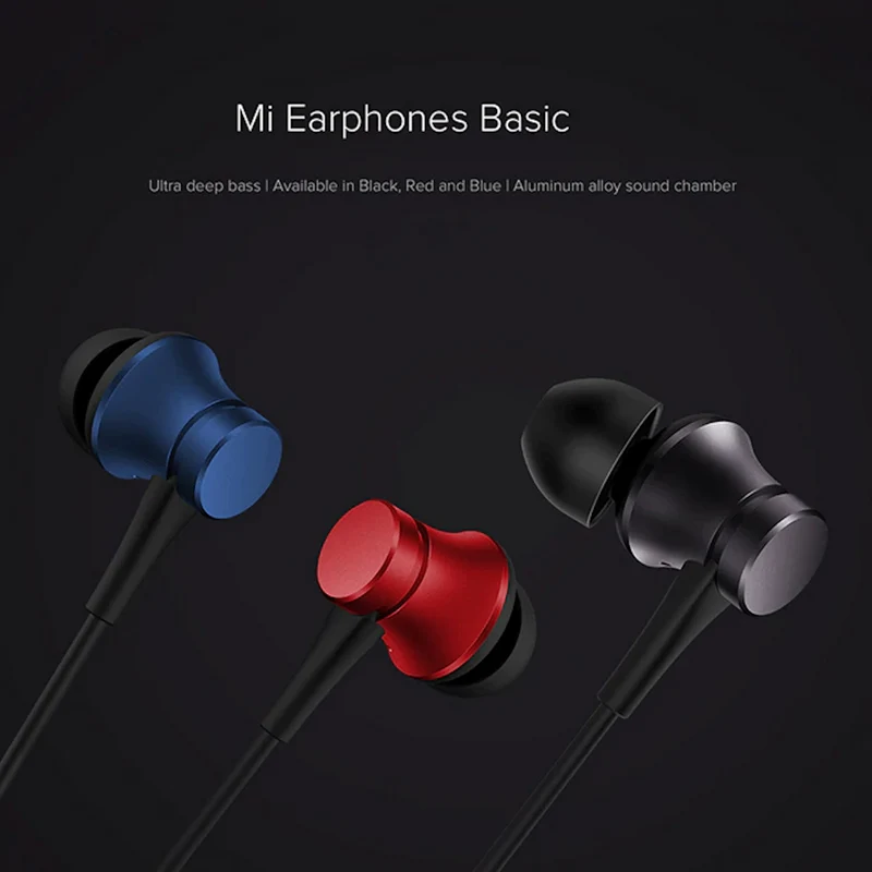 Piston Basic mit Mic In-Ear Kopfhörer Headset 3.5mm Earphone Bass für XIAOMI