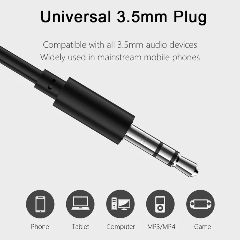 In-Ear Kopfhörer PTM L21 Super Bass Noise Isolating Sport Earphone
