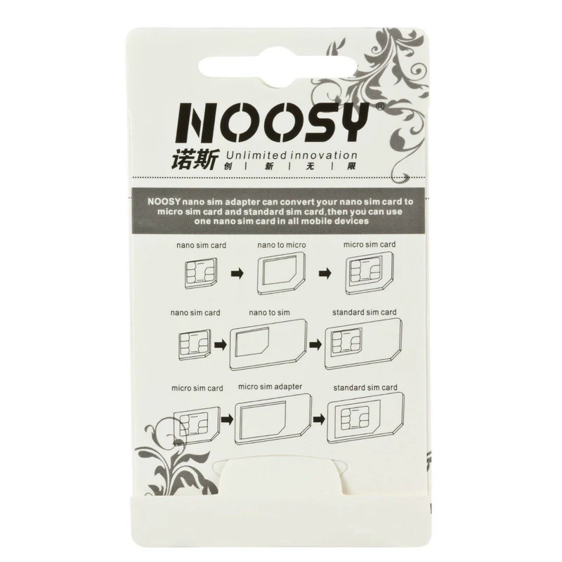 Universal Handy & Tablet Nano Sim Kartenadapter Micro Kartenleser Set 4-teilig