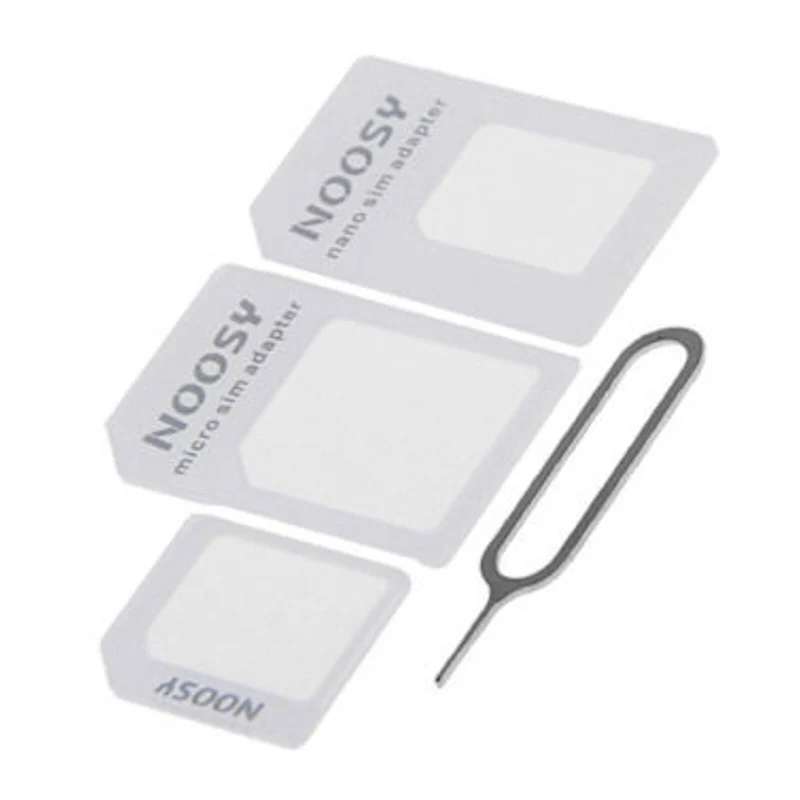 Universal Handy & Tablet Nano Sim Kartenadapter Micro Kartenleser Set 4-teilig