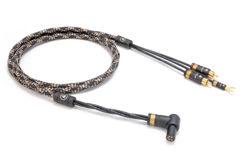 VIABLUE EPC-2 T8 5-PIN DIN SME 90 UP / RCA Phonokabel