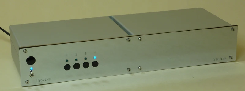 Dodocus UBox4-IR: Umschaltung mit IR-Fernbedienung