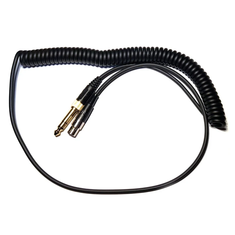 3m Kopfhörer Spiral Kabel Mini-XLR Anschlußkabel für AKG beyerdynamic Pioneer AA