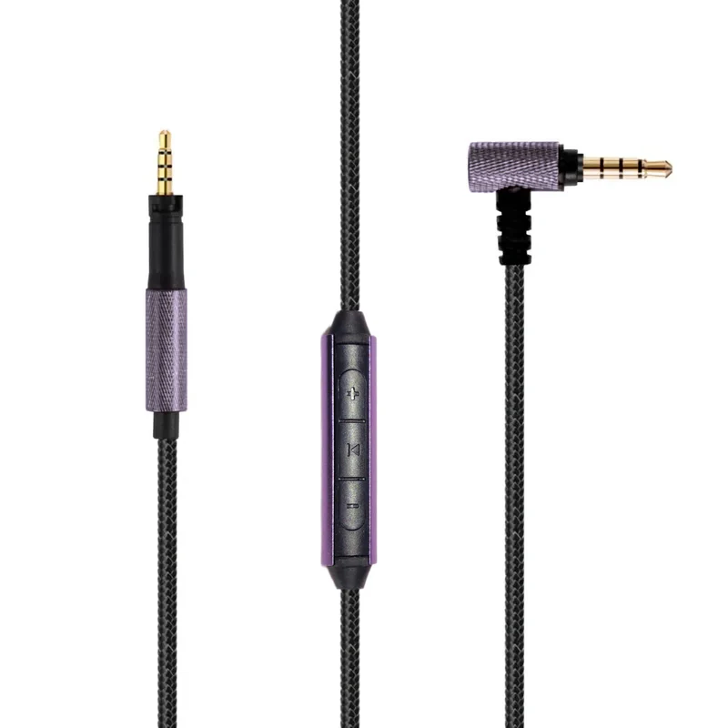 1,35 m Audio Anschlusskabel mit Mic Sennheiser Momentum 2.0 / HD4.30 4.40 4.50
