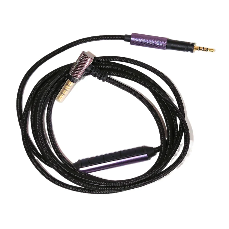 1,35 m Audio Anschlusskabel mit Mic Sennheiser Momentum 2.0 / HD4.30 4.40 4.50