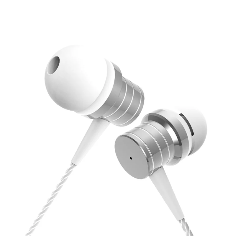 Super Bass In-Ear Kopfhörer Earphone mit Mikrofon PTM P15 Headset schwarz