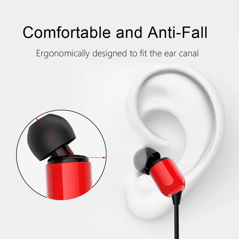 In-Ear Kopfhörer PTM L21 Super Bass Noise Isolating Sport Earphone