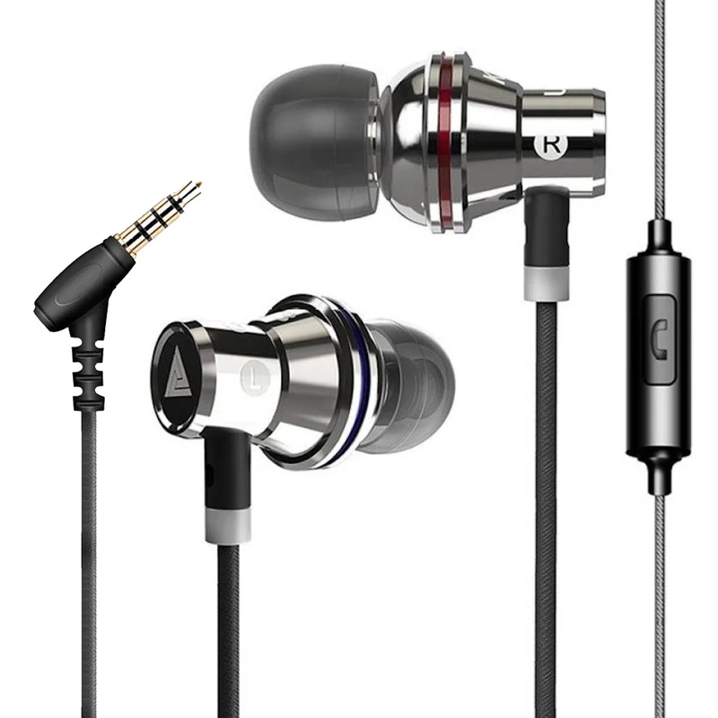 Premium Headset Kopfhörer QKZ-KD3 Pro HiFi In-Ear-Headset Ohrhörer