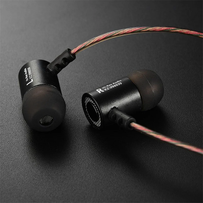 Original KZ Z1 black High-End Kopfhörer In-Ear PU-Hardcase Bass Beats