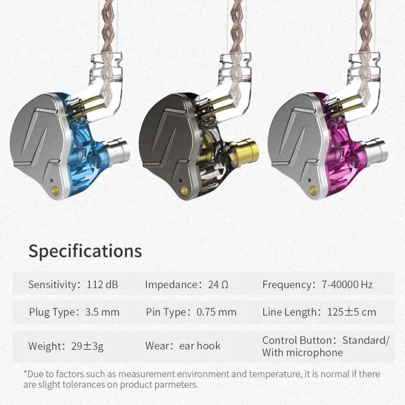 KZ ZSN Pro Hybrid In-Ear Kopfhörer – Modell ZSN Pro, Hi-Fi Sound