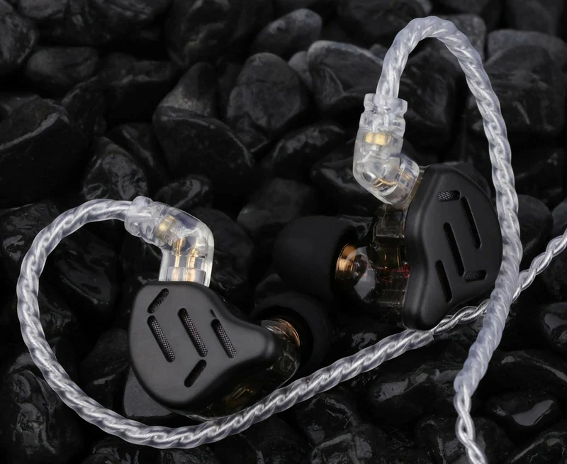 KZ ZAX Premium High-End Professional 16 Treiber HiFi In-Ear Kopfhörer Mic Black