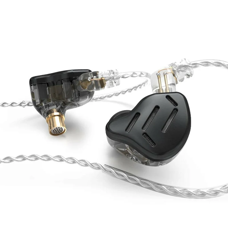 KZ ZAX Premium High-End Professional 16 Treiber HiFi In-Ear Kopfhörer Mic Black