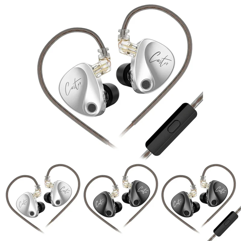 KZ Castor Premium High-End Professional In-Ear Kopfhörer Einstellbarer Bass