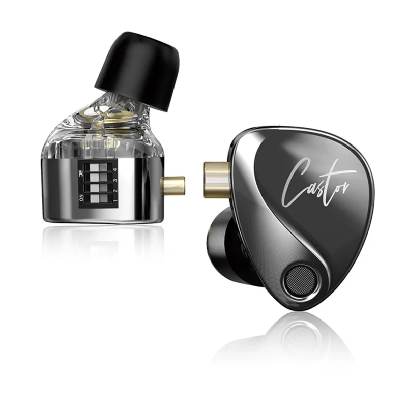 KZ Castor Premium High-End Professional In-Ear Kopfhörer Einstellbarer Bass