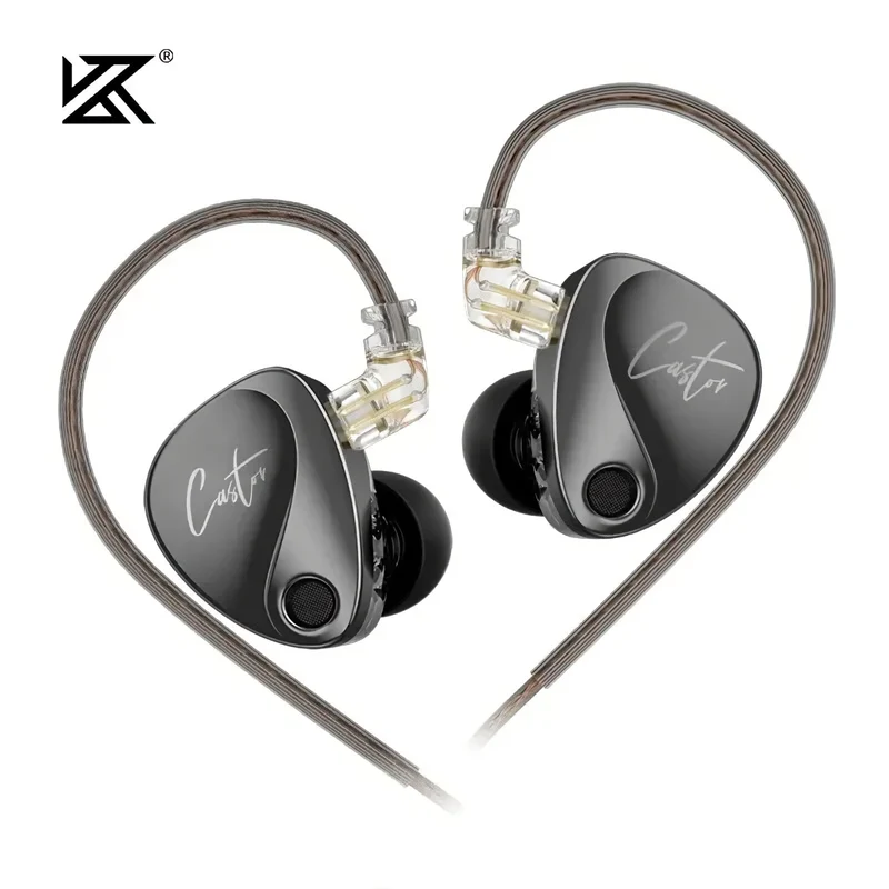 KZ Castor Premium High-End Professional In-Ear Kopfhörer Einstellbarer Bass