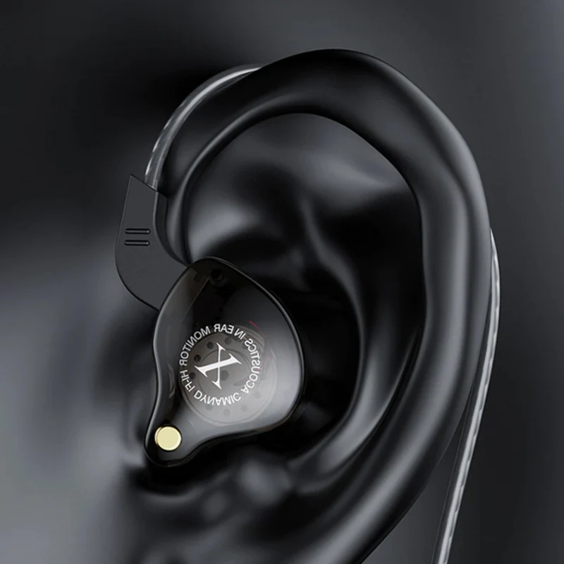 Original 3K X2 HD Professional HiFi Kopfhörer Headset Premium In-Ear Rot