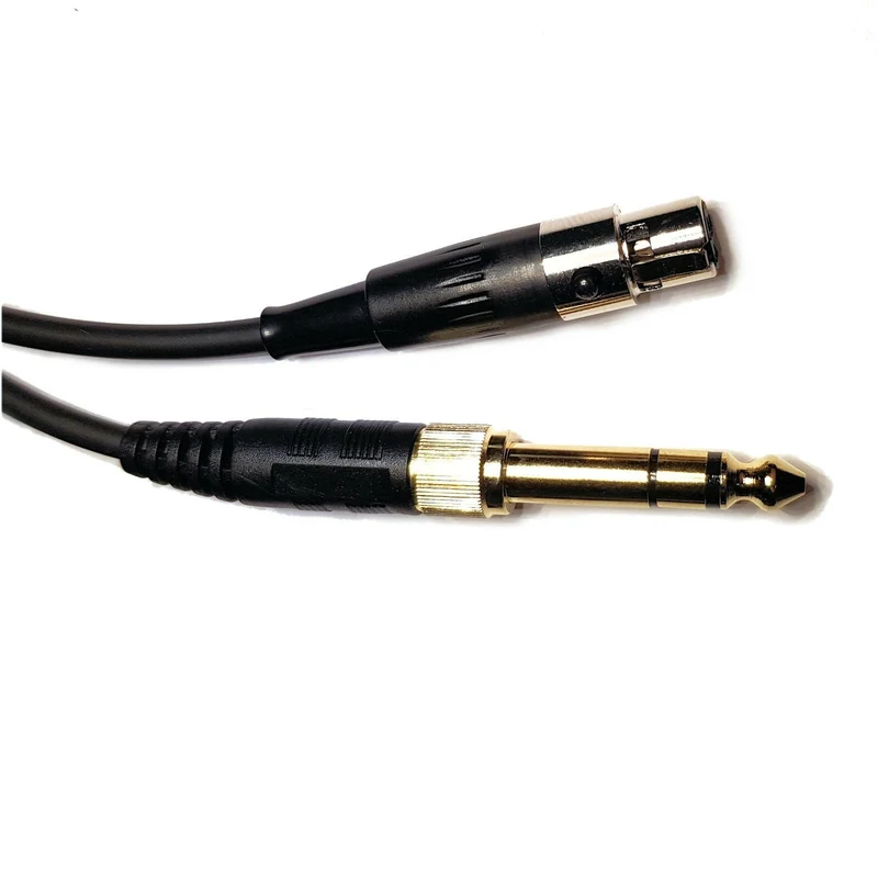3m Kopfhörer Spiral Kabel Mini-XLR Anschlußkabel für AKG beyerdynamic Pioneer AA