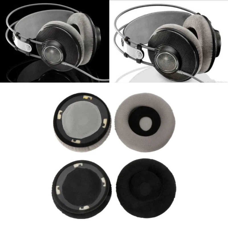 Velour Ohrpolster Kopfhörer AKG K601 K701 K702 Q701 K612 K712 pro