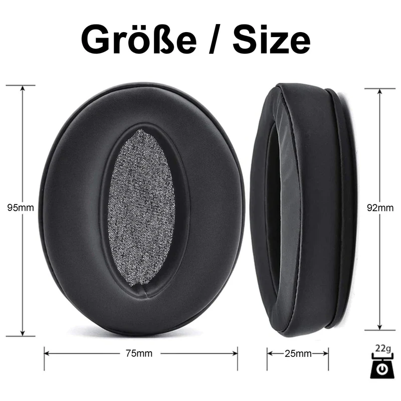 Ohrpolster Sennheiser Kopfhörer HD4.20 HD4.30 HD4.40 HD4.50 HD350BT Mesh