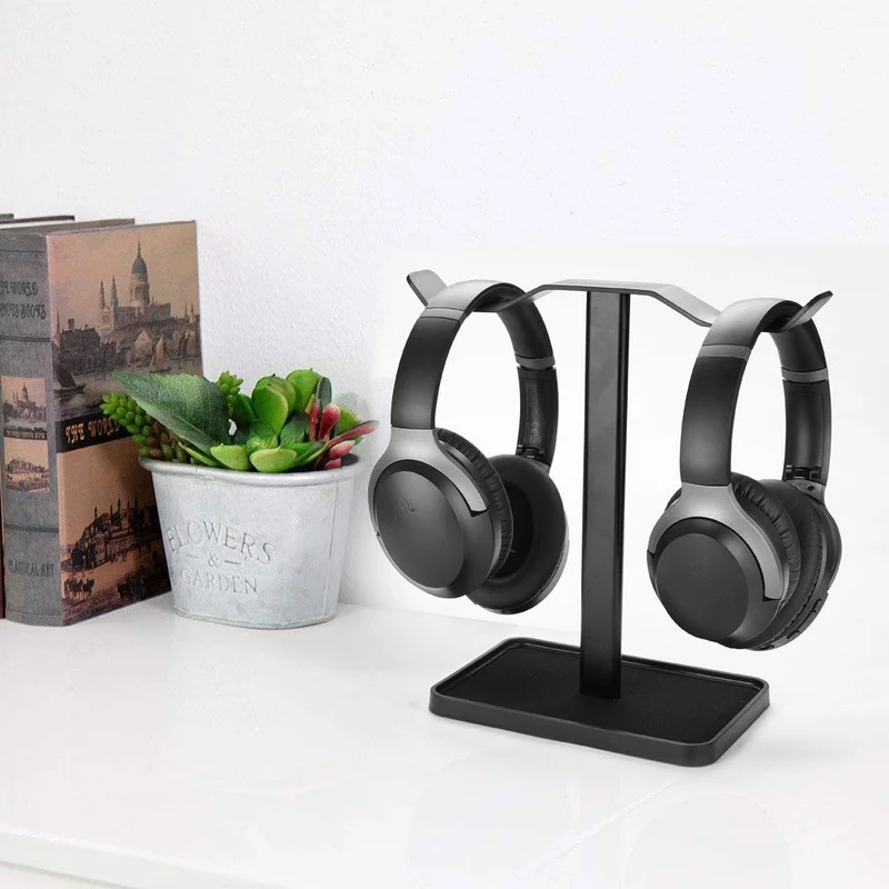 HS908 | Dual Headphones Stand