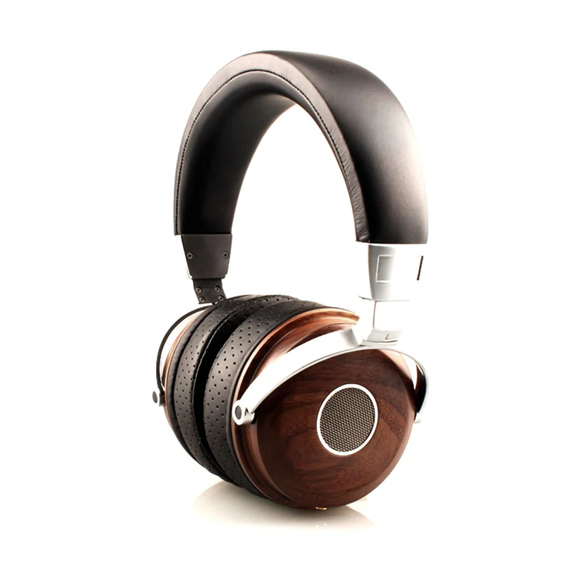 Premium Walnuss Holz Kopfhörer High End Headphone 50mm Treiber Super Klang B7-2