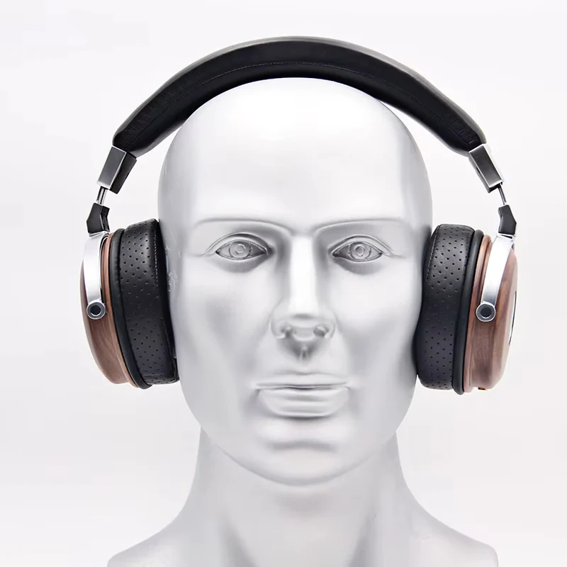 Premium Walnuss Holz Kopfhörer High End Headphone 50mm Treiber Super Klang B7-2