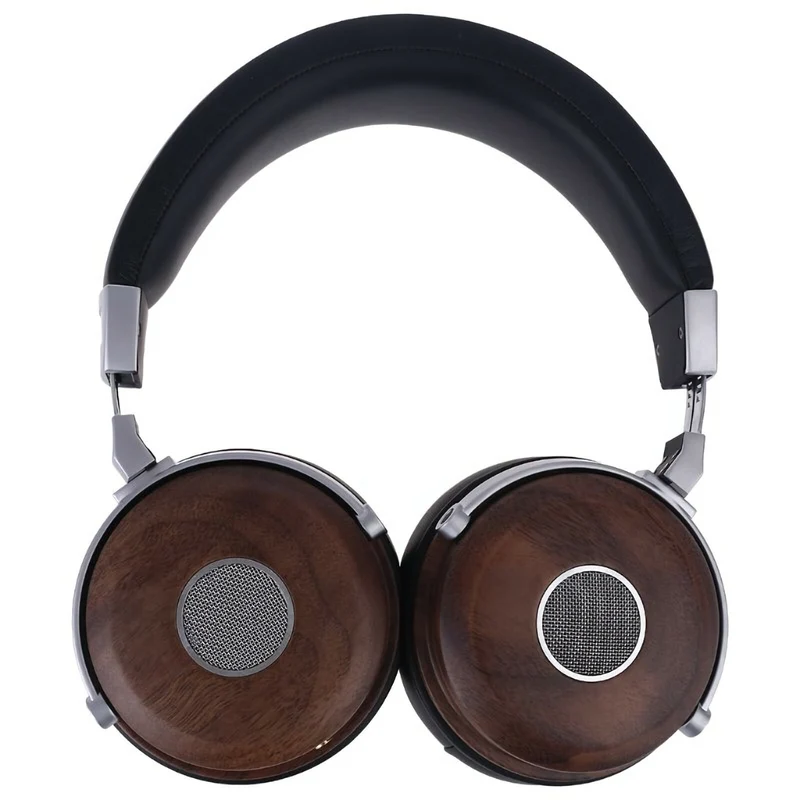 Premium Walnuss Holz Kopfhörer High End Headphone 50mm Treiber Super Klang B7-1