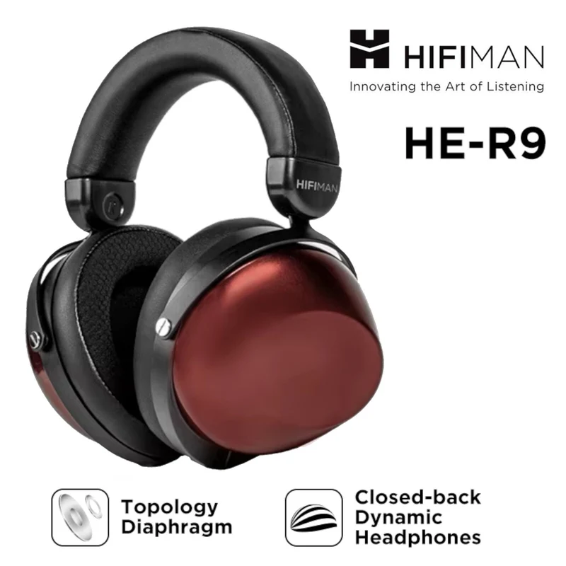 Hifiman HE-R9 dynamische Kopfhörer mit geschlossener Rückseite neu in OVP