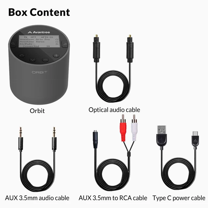 Orbit | Bluetooth TV transmitter wth No Lip-sync