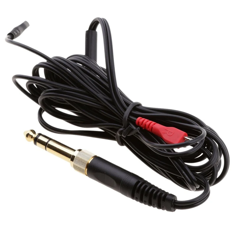 2m Audio Anschlusskabel für Sennheiser HD25, HD25-II, HD25 Plus, HD25 Light ...