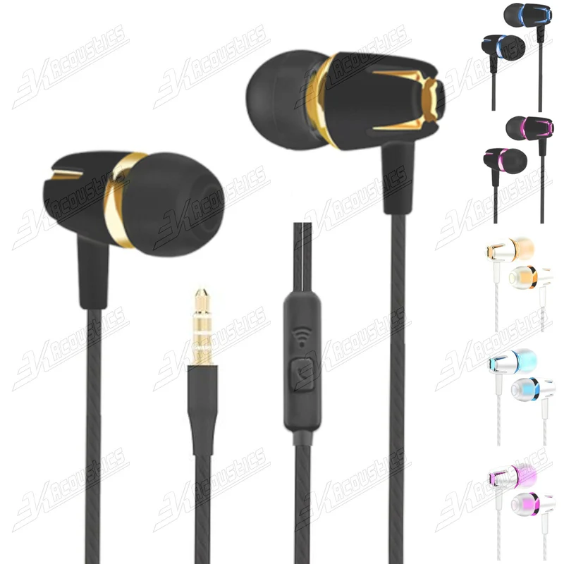 Super Bass In-Ear Kopfhörer Ohrhörer S9 Headset Earphone Headphone + Tasche